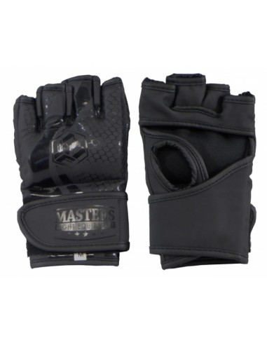 Rękawice do mma masters gft-matt-black m