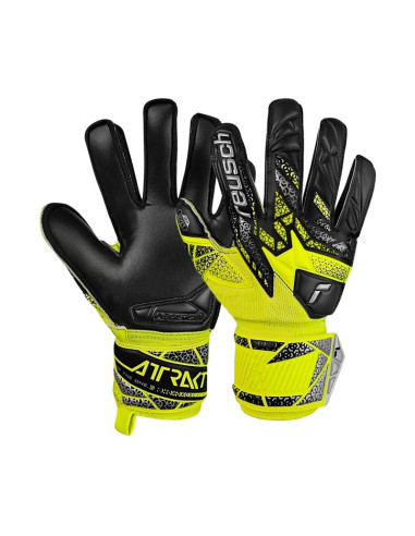 Rękawice bramkarskie reusch attrakt silver jr 5572215