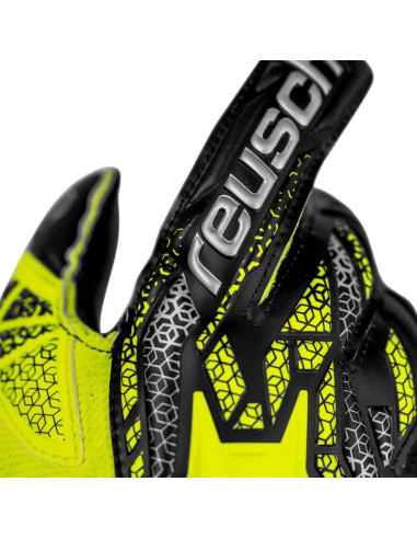 Rękawice bramkarskie reusch attrakt silver jr 5572215