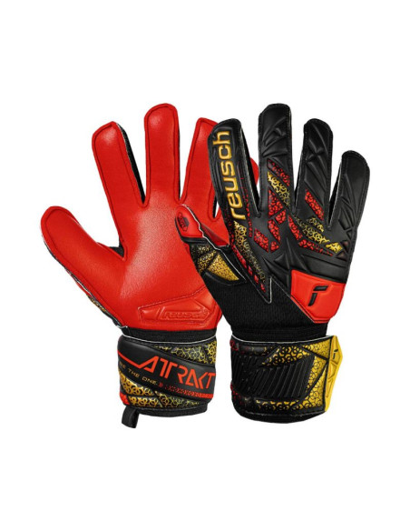 Rękawice bramkarskie reusch attrakt silver jr 5572215