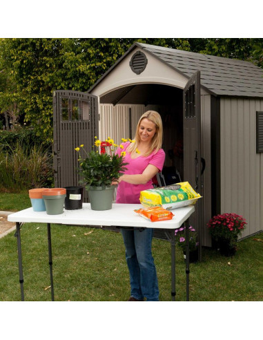 Stół składany w pół 122 cm o regulowanej wysokości 4428