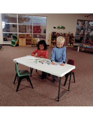 Stół składany w pół 122 cm o regulowanej wysokości 4428