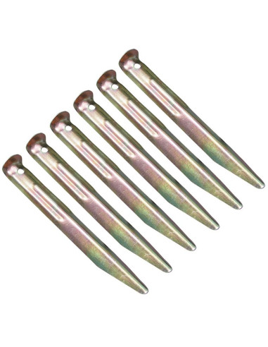 Śledzie namiotowe high peak stalowe 6szt 42205