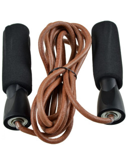 Skakanka skórzana z obciążeniem profit