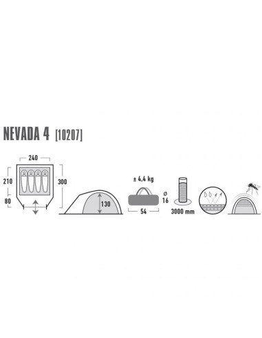 Namiot high peak nevada 4 10207