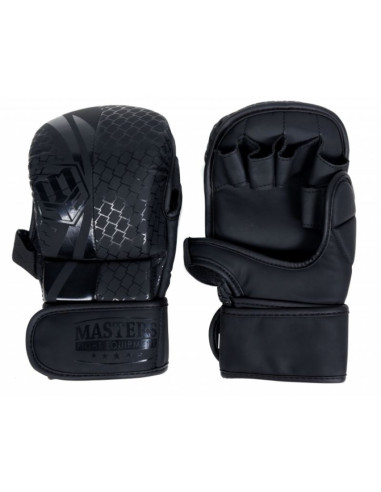 Rękawice do mma masters gfs-matt-black