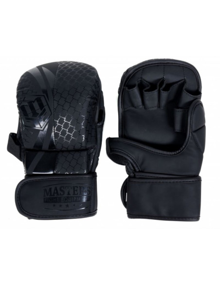 Rękawice do mma masters gfs-matt-black