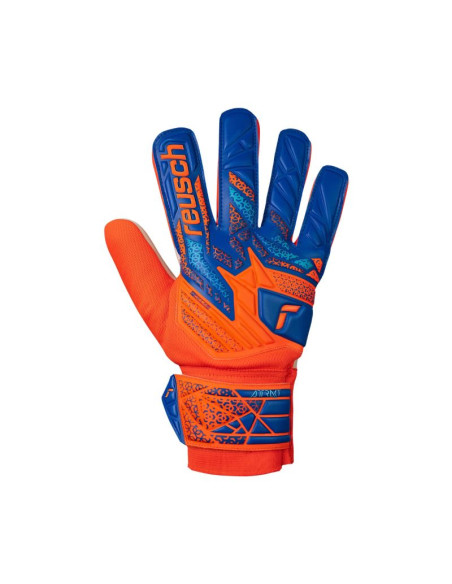 Rękawice bramkarskie reusch attrakt starter solid jr 5572514