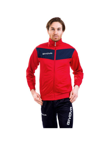 Dres givova tuta visa tr018 1210 czerwony/czarny