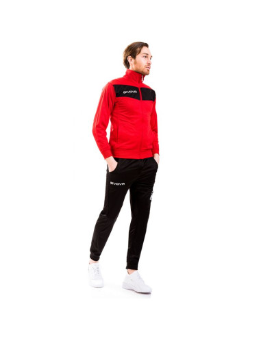 Dres givova tuta visa tr018 1210 czerwony/czarny