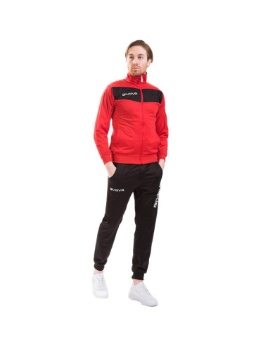 Dres givova tuta visa tr018 1210 czerwony/czarny