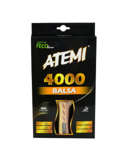 Rakietka do tenisa stołowego atemi 4000 balsa concave