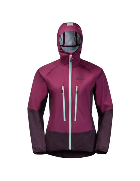 Kurtka jack wolfskin alpspitze hoody jkt w 1307391-1014 w