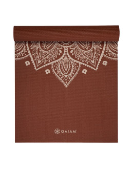 Mata do jogi gaiam intense rust sundial flower