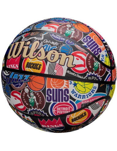 Piłka do koszykówki wilson nba all team retro ball