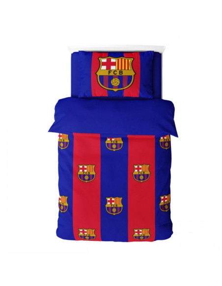 Fc barcelona pościel komplet 135x200 + 50x75 cm mikrofibra 118568