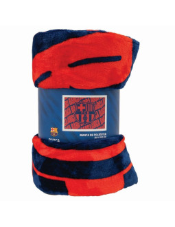 Koc fc barcelona blanket logo