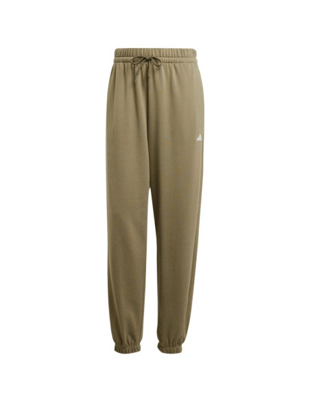 Spodnie adidas essentials small logo french terry cuffed w