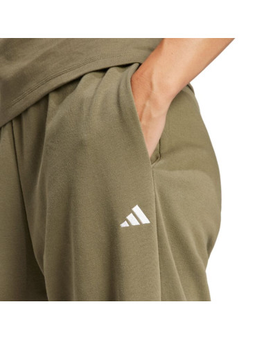 Spodnie adidas essentials small logo french terry cuffed w