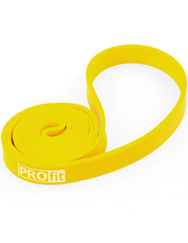 Guma profit power band żółta 208x0,45x2,2 cm  /sl2607