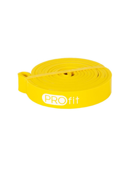 Guma profit power band żółta 208x0,45x2,2 cm  /sl2607