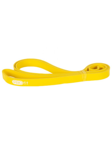 Guma profit power band żółta 208x0,45x2,2 cm  /sl2607