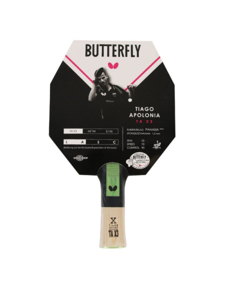 Rakietka butterfly tiago apolonia tax3