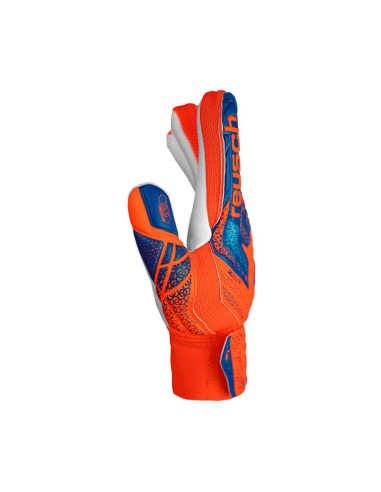 Rękawice bramkarskie reusch attrakt starter solid finger support jr 5472511