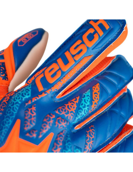 Rękawice bramkarskie reusch attrakt starter solid finger support jr 5472511