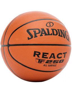 Piłka do koszykówki spalding react tf-250 2