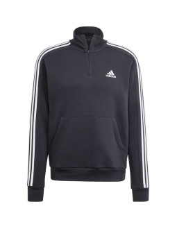 Bluza adidas essentials fleece 3-stripes 1/4-zip m 2