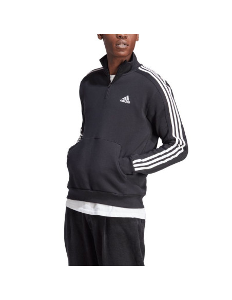 Bluza adidas essentials fleece 3-stripes 1/4-zip m