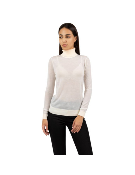 Sweter calvin klein extra fine wool roll nk w