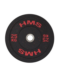 Talerz olimpijski hms red bumper 25 kg htbr25