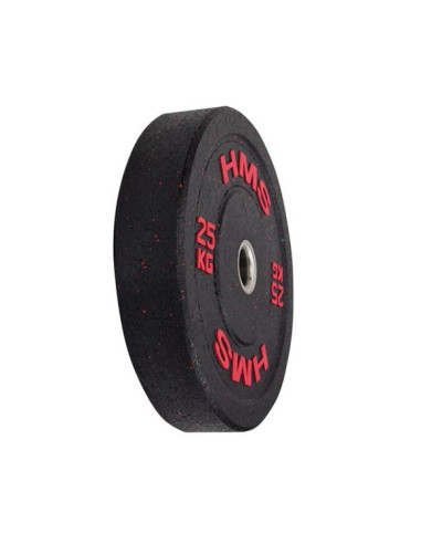 Talerz olimpijski hms red bumper 25 kg htbr25