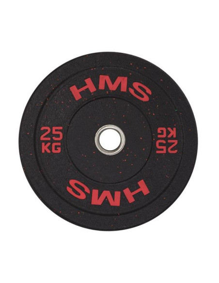 Talerz olimpijski hms red bumper 25 kg htbr25