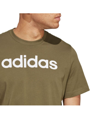 Koszulka adidas essentials single jersey linear embroidered logo tee m