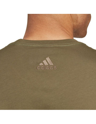 Koszulka adidas essentials single jersey linear embroidered logo tee m