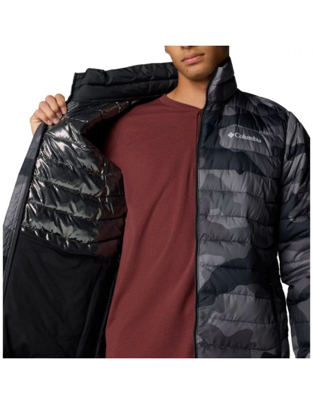 Kurtka columbia powder lite ii printed jacket m