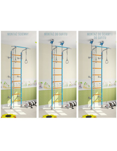 Drabinka gimnastyczna wallbarz family eg