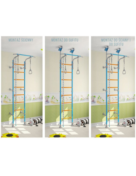 Drabinka gimnastyczna wallbarz family eg