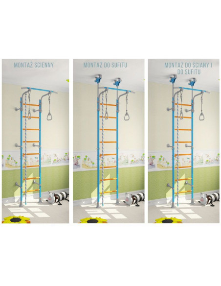 Drabinka gimnastyczna wallbarz family eg