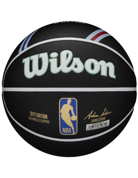 Piłka do koszykówki wilson nba team city collector los angeles clippers ball