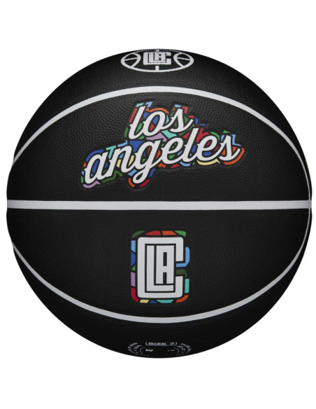 Piłka do koszykówki wilson nba team city collector los angeles clippers ball