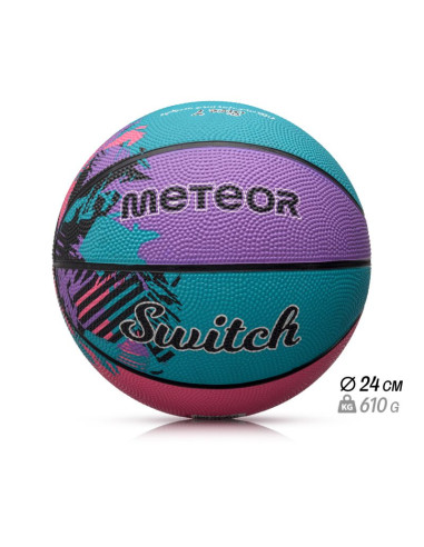 Piłka do koszykówki meteor switch