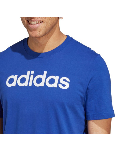 Koszulka adidas essentials single jersey linear embroidered m