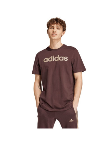 Koszulka adidas essentials single jersey linear embroidered m