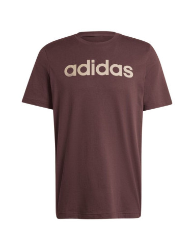 Koszulka adidas essentials single jersey linear embroidered m