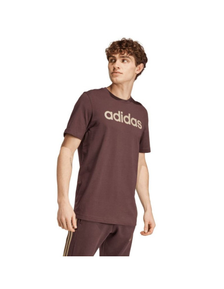 Koszulka adidas essentials single jersey linear embroidered m