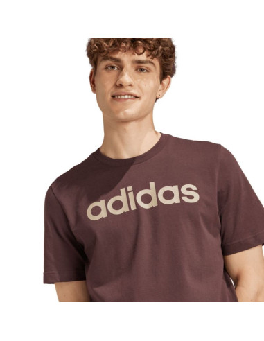 Koszulka adidas essentials single jersey linear embroidered m